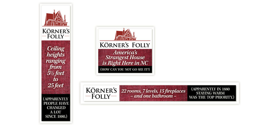 Korner's Folly Digital Ads